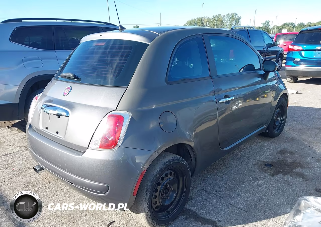 2012 Fiat 500 Pop VIN:3C3CFFAR6CT383739 - 4