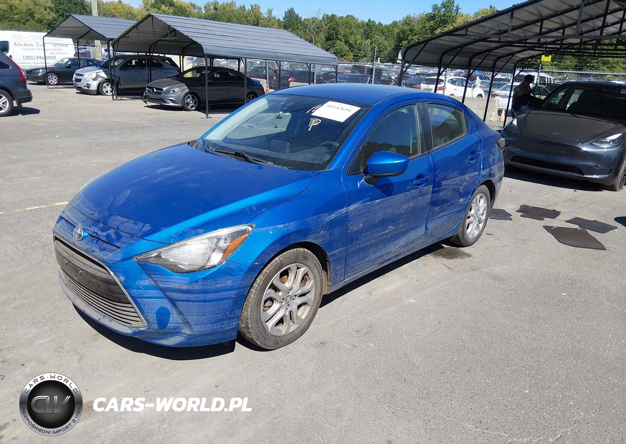 2017 Toyota Yaris Ia VIN:3MYDLBYVXHY182412 - 2