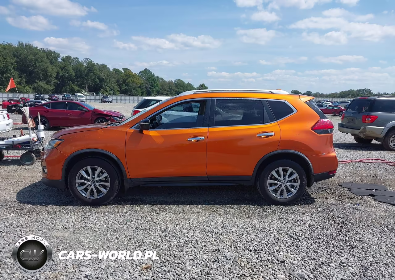 2017 Nissan Rogue Sv VIN:JN8AT2MT1HW141121 - 14