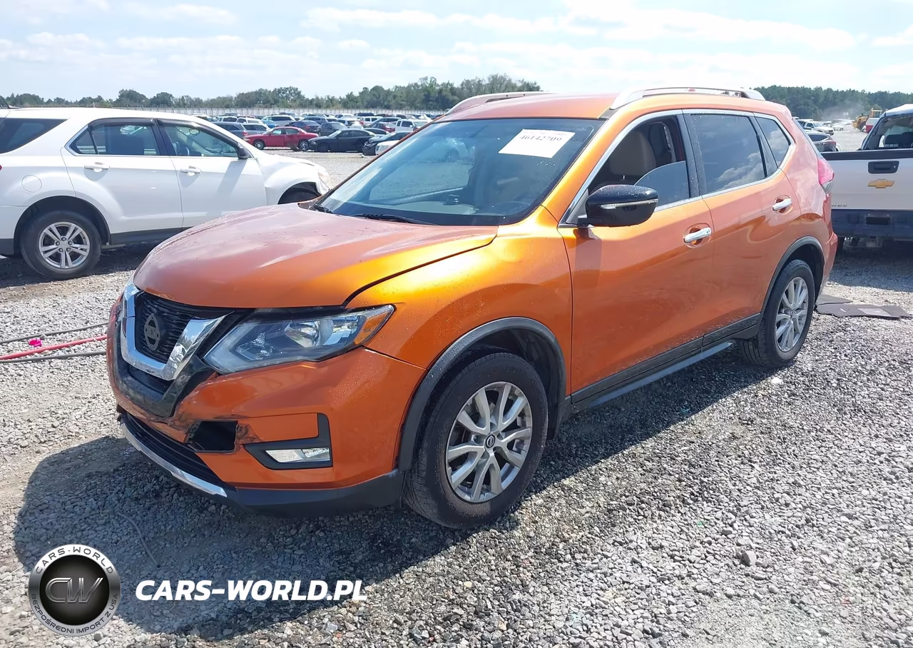 2017 Nissan Rogue Sv VIN:JN8AT2MT1HW141121 - 2