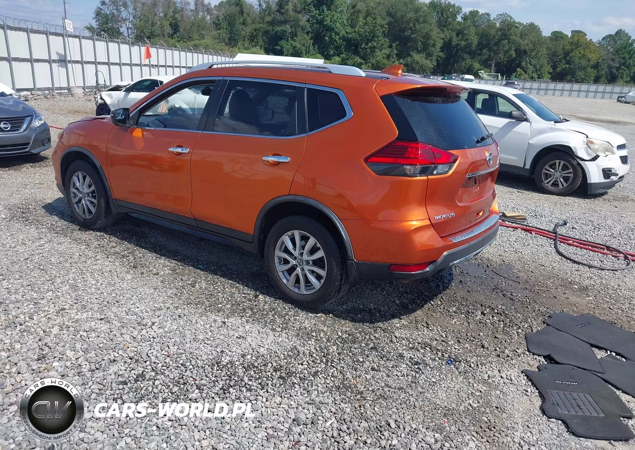 2017 Nissan Rogue Sv VIN:JN8AT2MT1HW141121 - 3