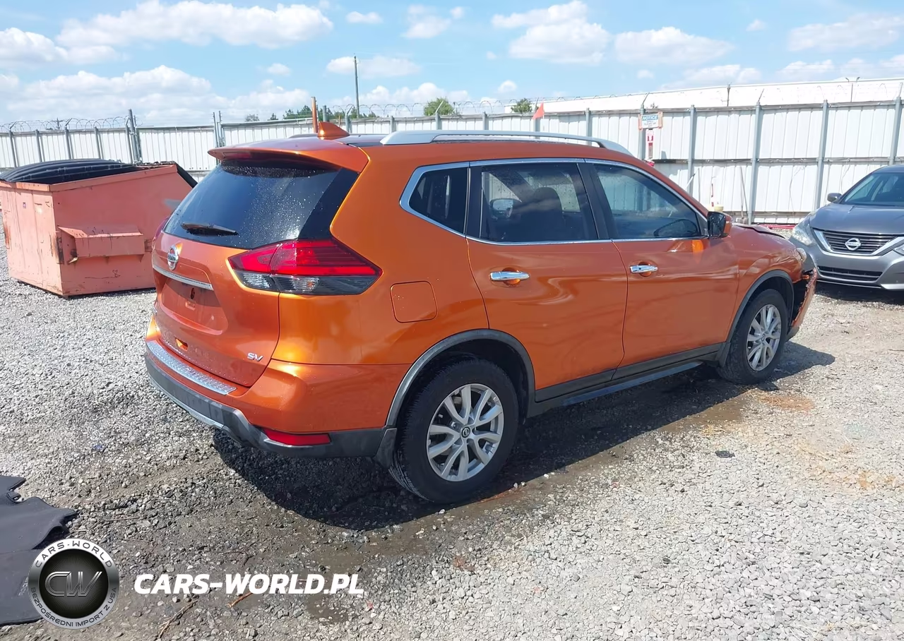 2017 Nissan Rogue Sv VIN:JN8AT2MT1HW141121 - 4