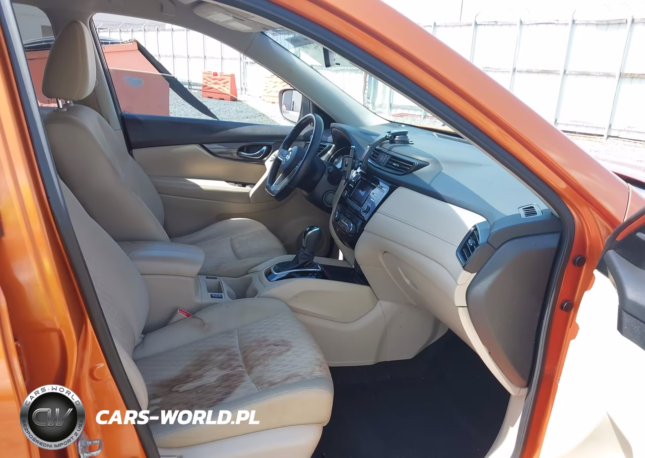2017 Nissan Rogue Sv VIN:JN8AT2MT1HW141121 - 5