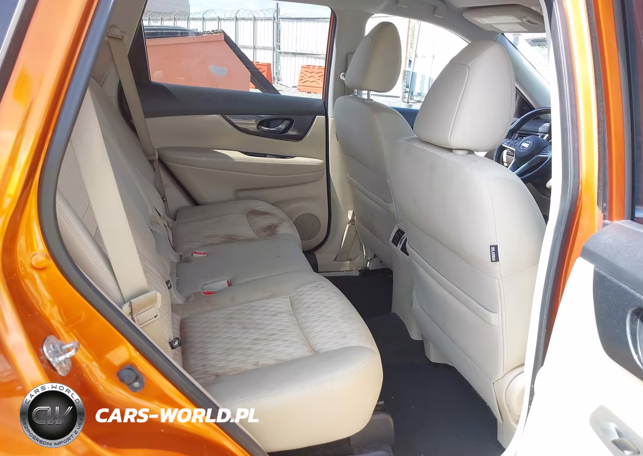 2017 Nissan Rogue Sv VIN:JN8AT2MT1HW141121 - 8