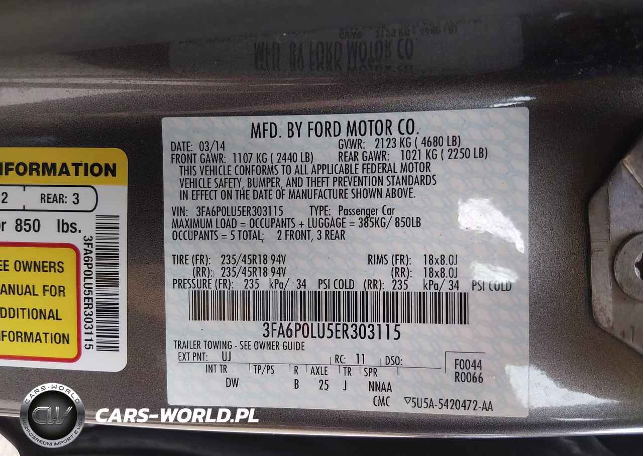 2014 Ford Fusion Hybrid Se VIN:3FA6P0LU5ER303115 - 9