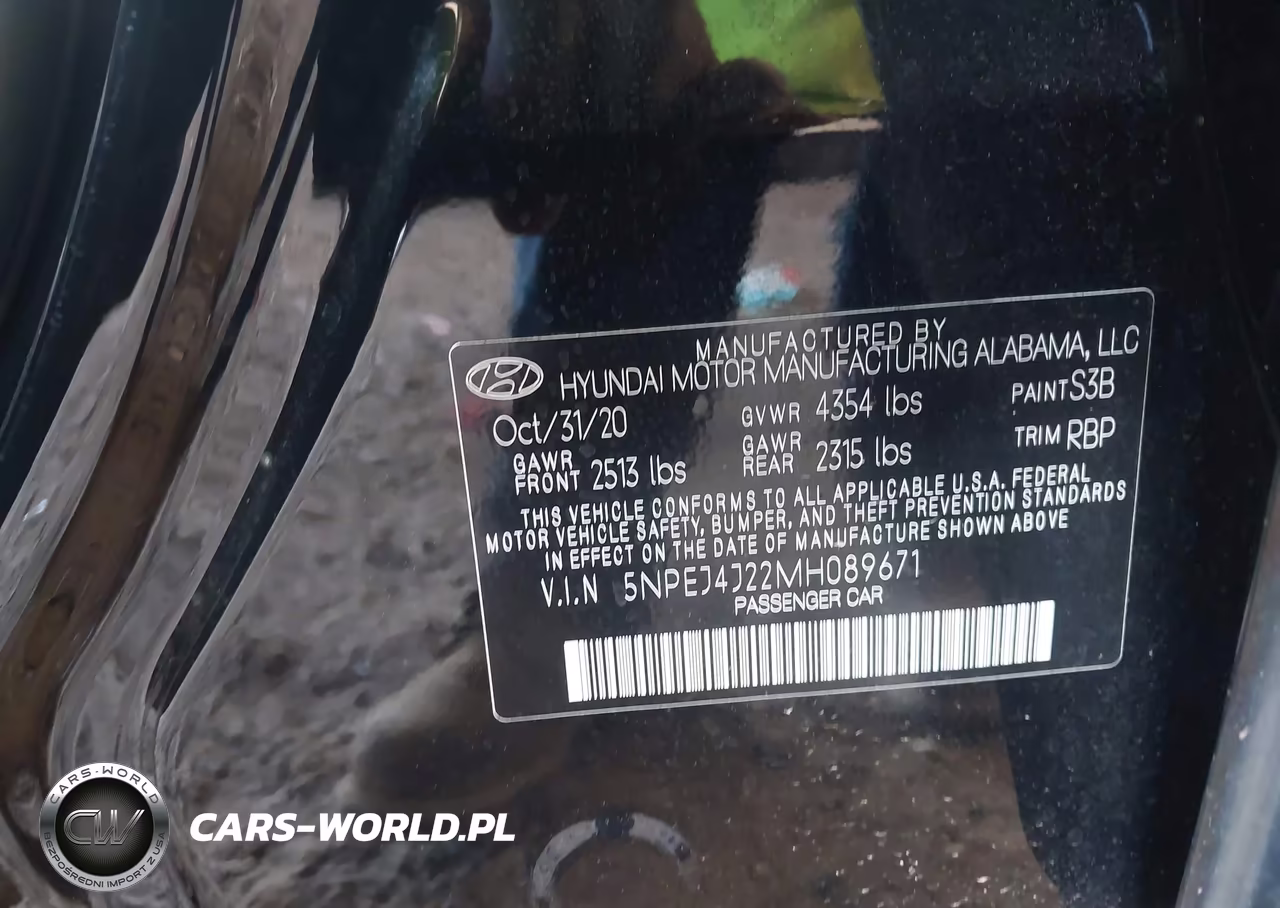 2021 Hyundai Sonata Sel Plus VIN:5NPEJ4J22MH089671 - 9