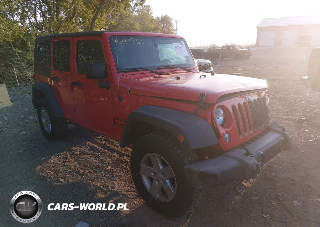 2018 Jeep Wrangler Jk Unlimited Sport S 4X4
