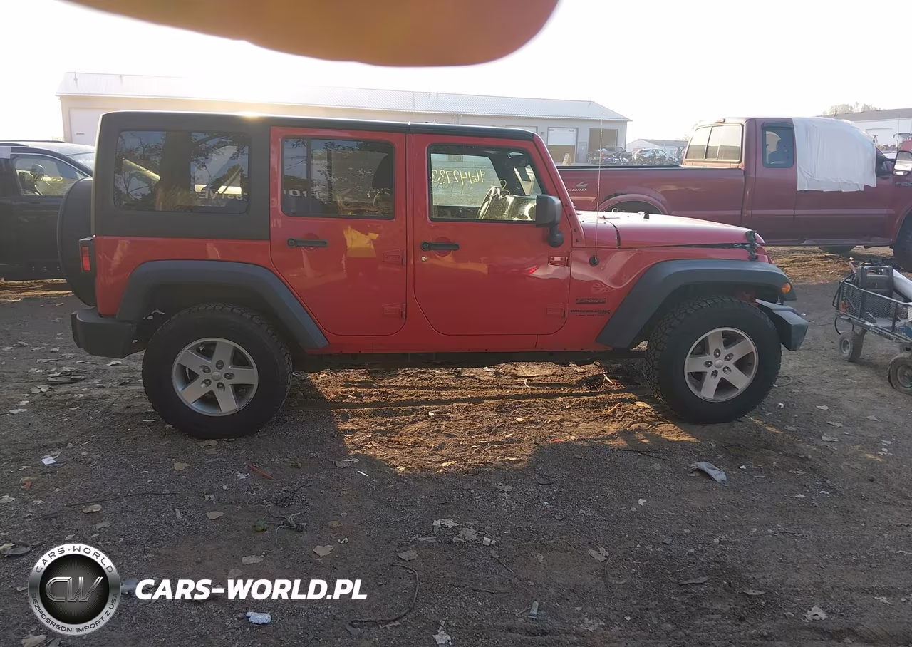 2018 Jeep Wrangler Jk Unlimited Sport S 4X4 VIN:1C4BJWDG8JL815689 - 13