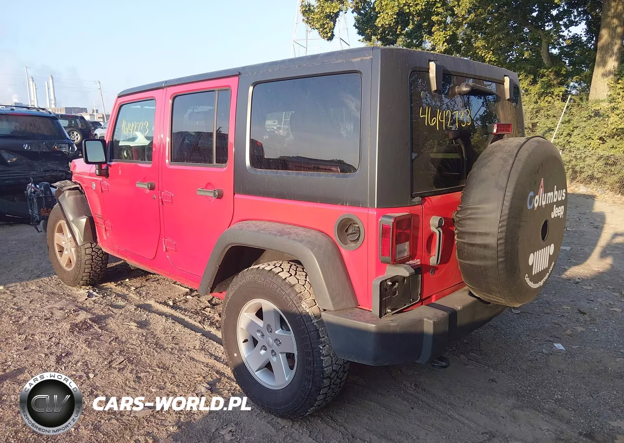 2018 Jeep Wrangler Jk Unlimited Sport S 4X4 VIN:1C4BJWDG8JL815689 - 3