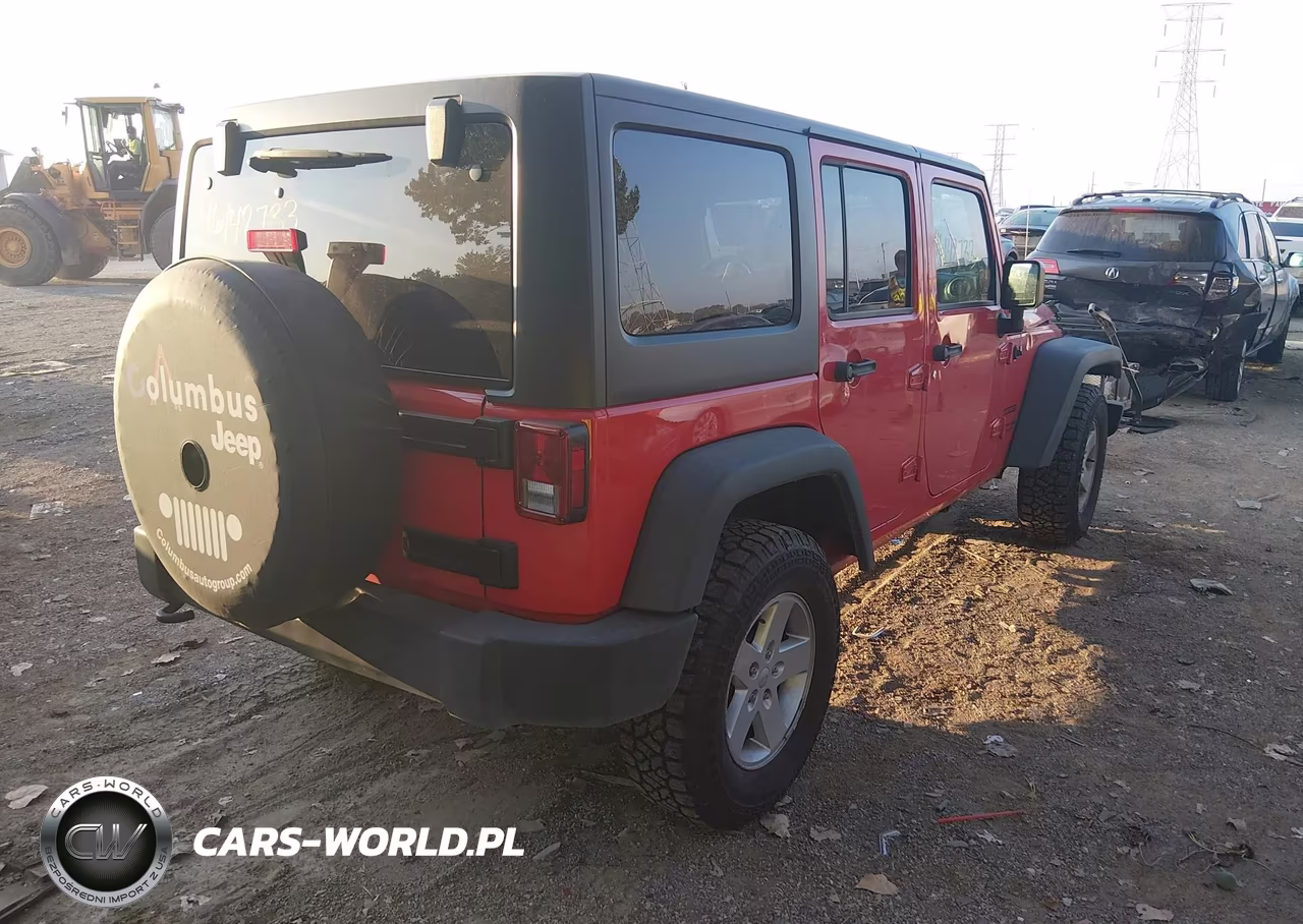2018 Jeep Wrangler Jk Unlimited Sport S 4X4 VIN:1C4BJWDG8JL815689 - 4