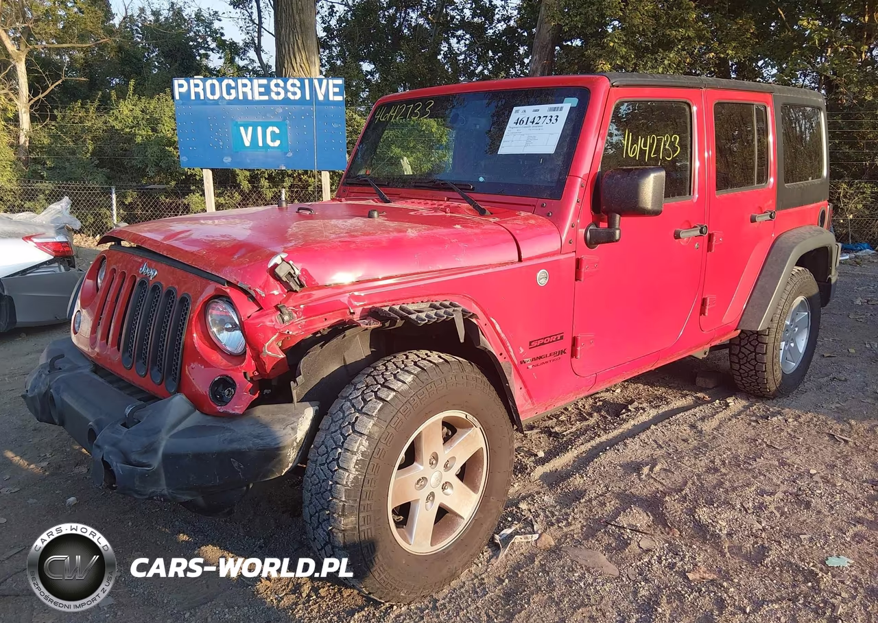 2018 Jeep Wrangler Jk Unlimited Sport S 4X4 VIN:1C4BJWDG8JL815689 - 6