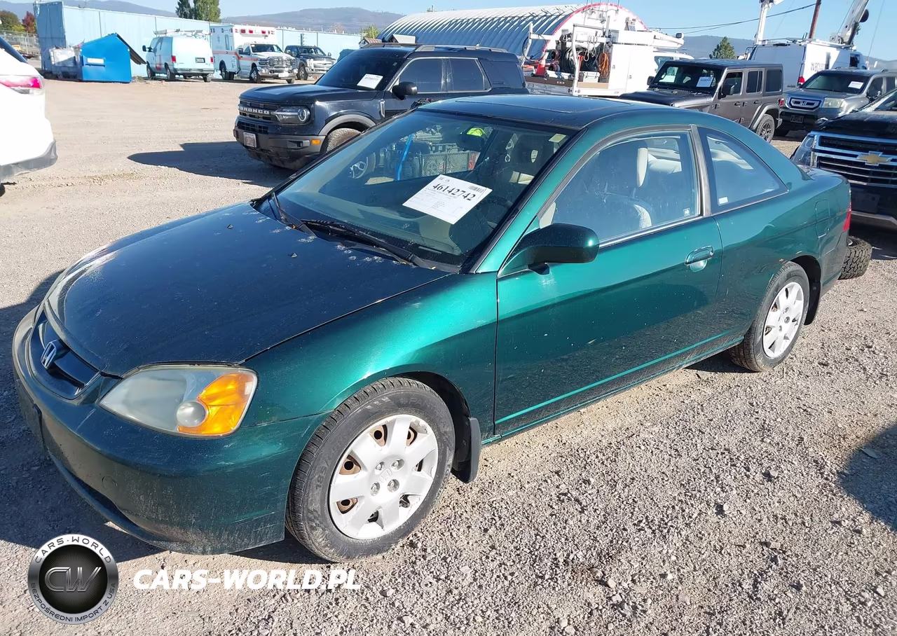 2001 Honda Civic Ex VIN:1HGEM21961L062443 - 2