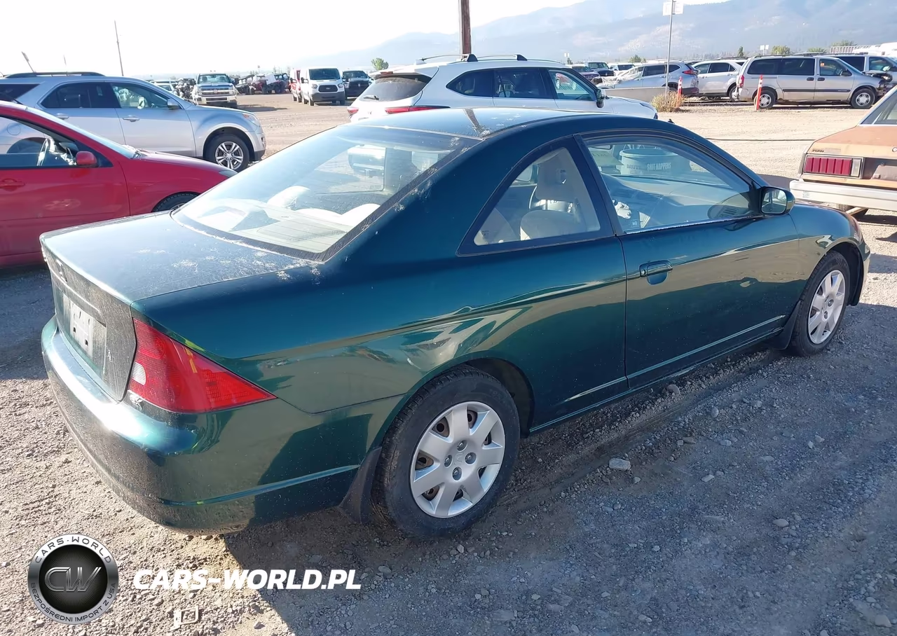 2001 Honda Civic Ex VIN:1HGEM21961L062443 - 4