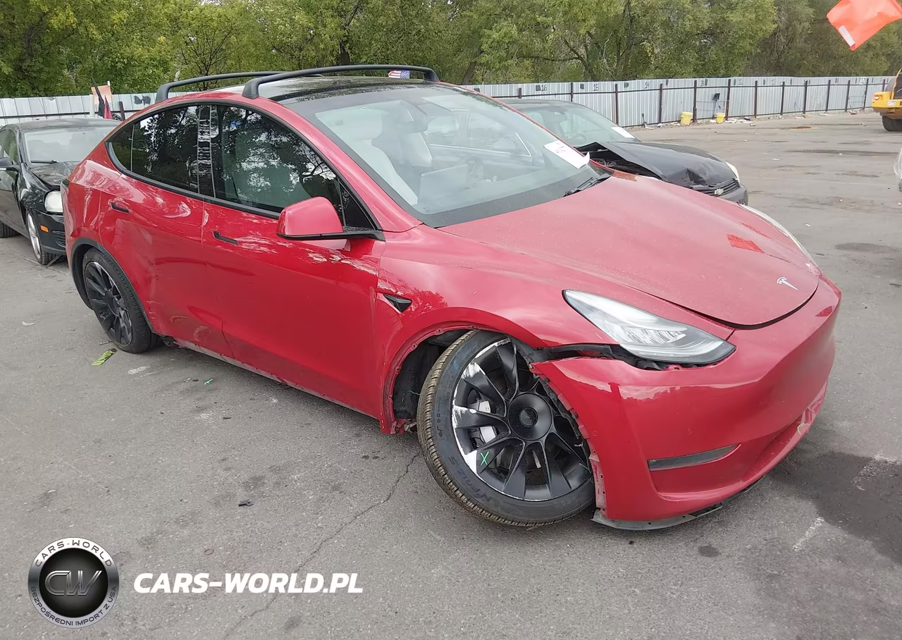 2021 Tesla Model Y Long Range Dual Motor All-Wheel Drive VIN:5YJYGDEE0MF085035 - 1