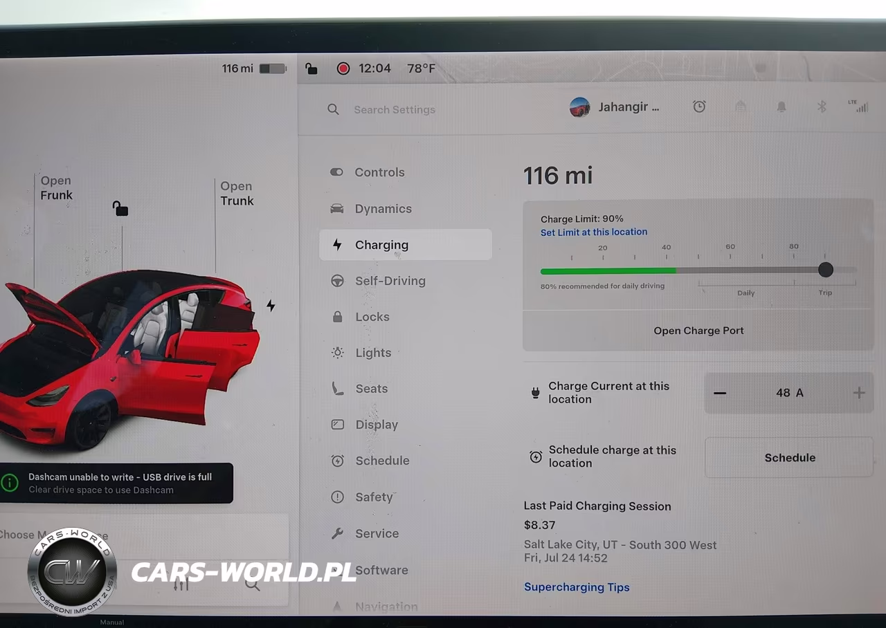 2021 Tesla Model Y Long Range Dual Motor All-Wheel Drive VIN:5YJYGDEE0MF085035 - 18