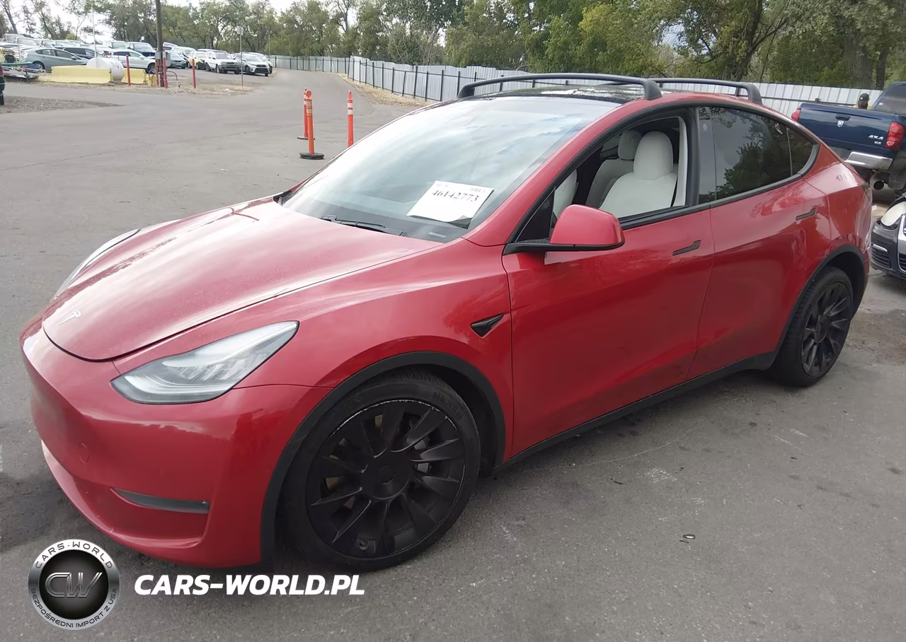 2021 Tesla Model Y Long Range Dual Motor All-Wheel Drive VIN:5YJYGDEE0MF085035 - 2
