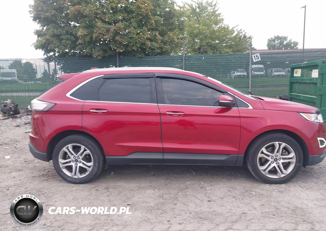 2015 Ford Edge Titanium VIN:2FMTK4K96FBB56802 - 13