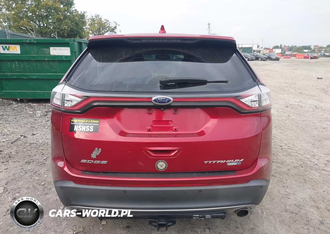 2015 Ford Edge Titanium VIN:2FMTK4K96FBB56802 - 16