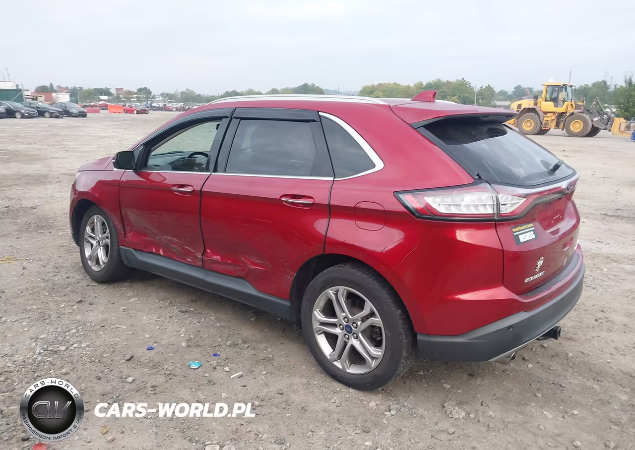 2015 Ford Edge Titanium VIN:2FMTK4K96FBB56802 - 3