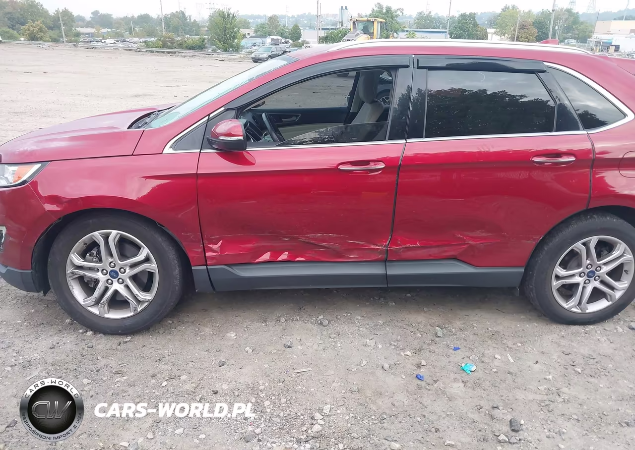 2015 Ford Edge Titanium VIN:2FMTK4K96FBB56802 - 6