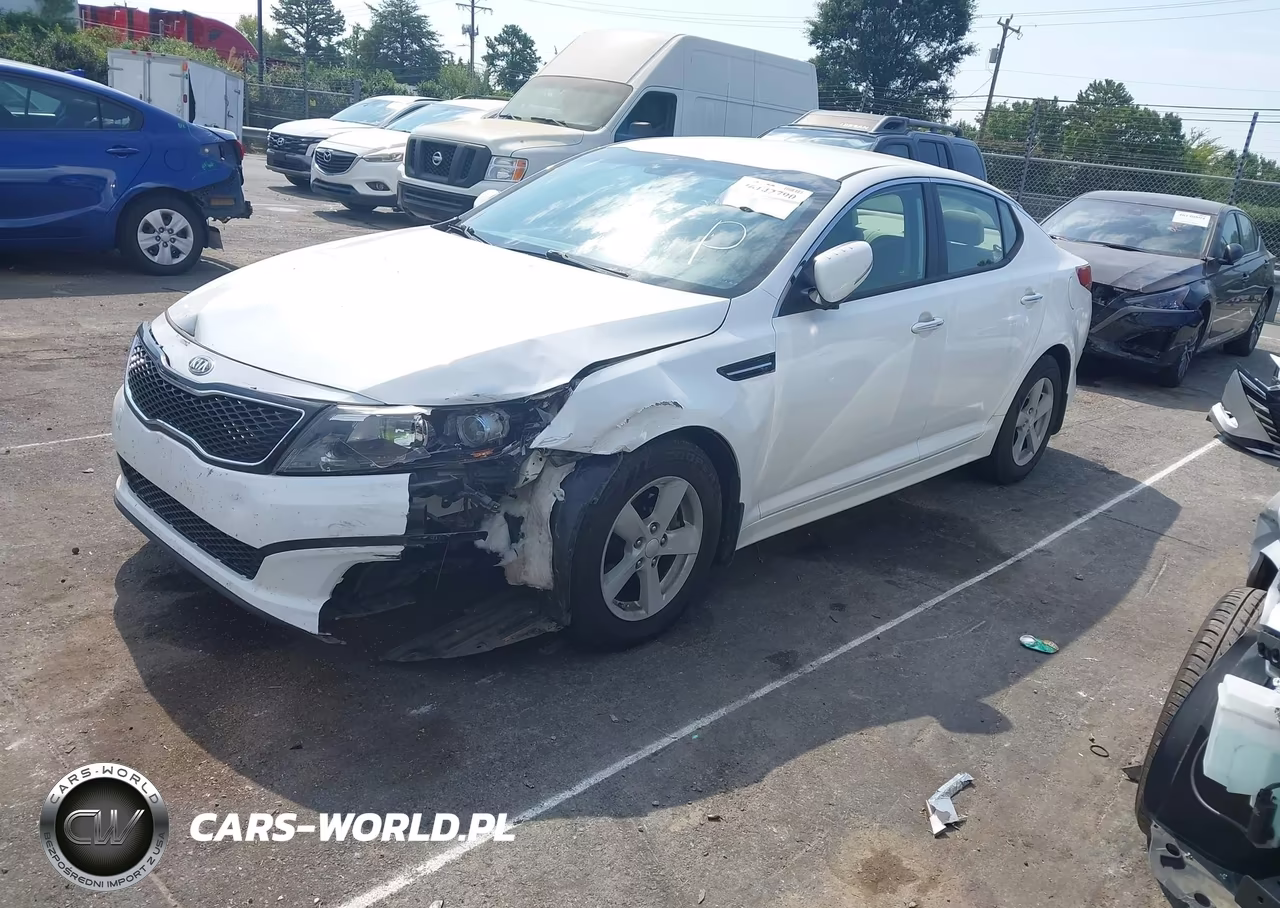 2014 Kia Optima Lx VIN:KNAGM4A72E5488719 - 2