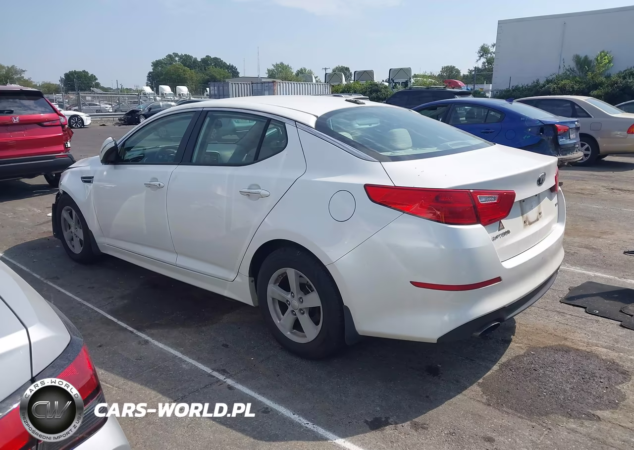 2014 Kia Optima Lx VIN:KNAGM4A72E5488719 - 3