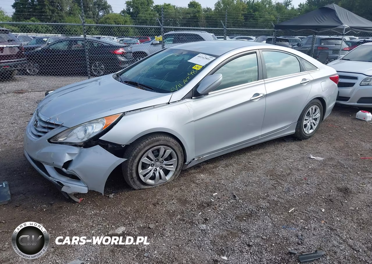 2012 Hyundai Sonata Gls VIN:5NPEB4AC5CH481631 - 2