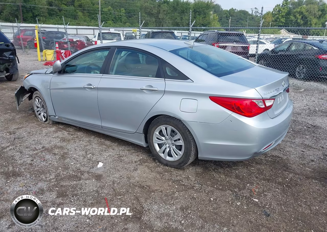 2012 Hyundai Sonata Gls VIN:5NPEB4AC5CH481631 - 3