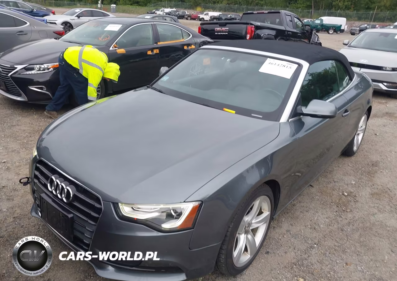 2014 Audi A5 2.0T Premium VIN:WAULFAFH5EN007449 - 2