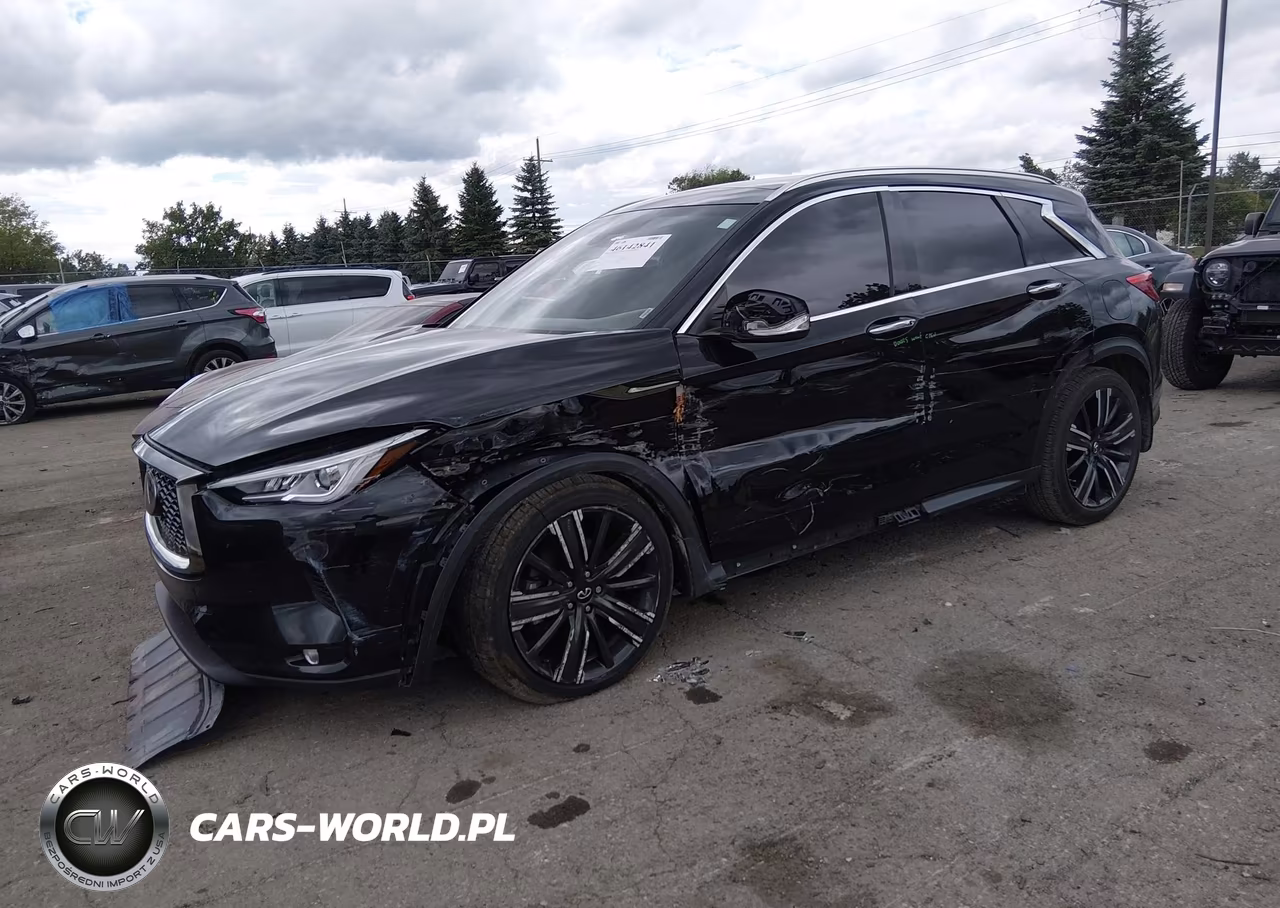 2021 Infiniti Qx50 Luxe Awd VIN:3PCAJ5BB9MF110274 - 2