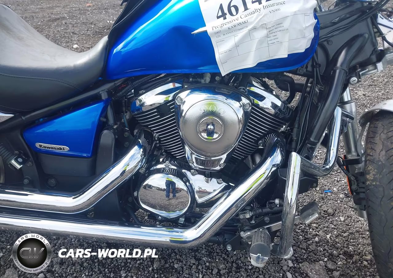 2007 Kawasaki Vn900 C VIN:JKAVN2C127A000720 - 8