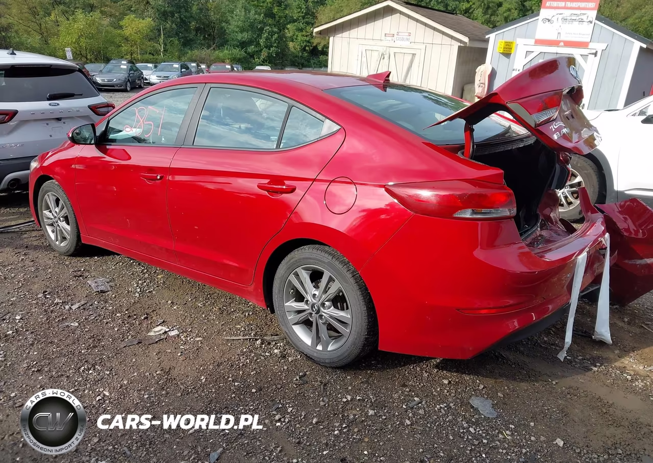 2017 Hyundai Elantra Se VIN:KMHD84LF9HU106156 - 3