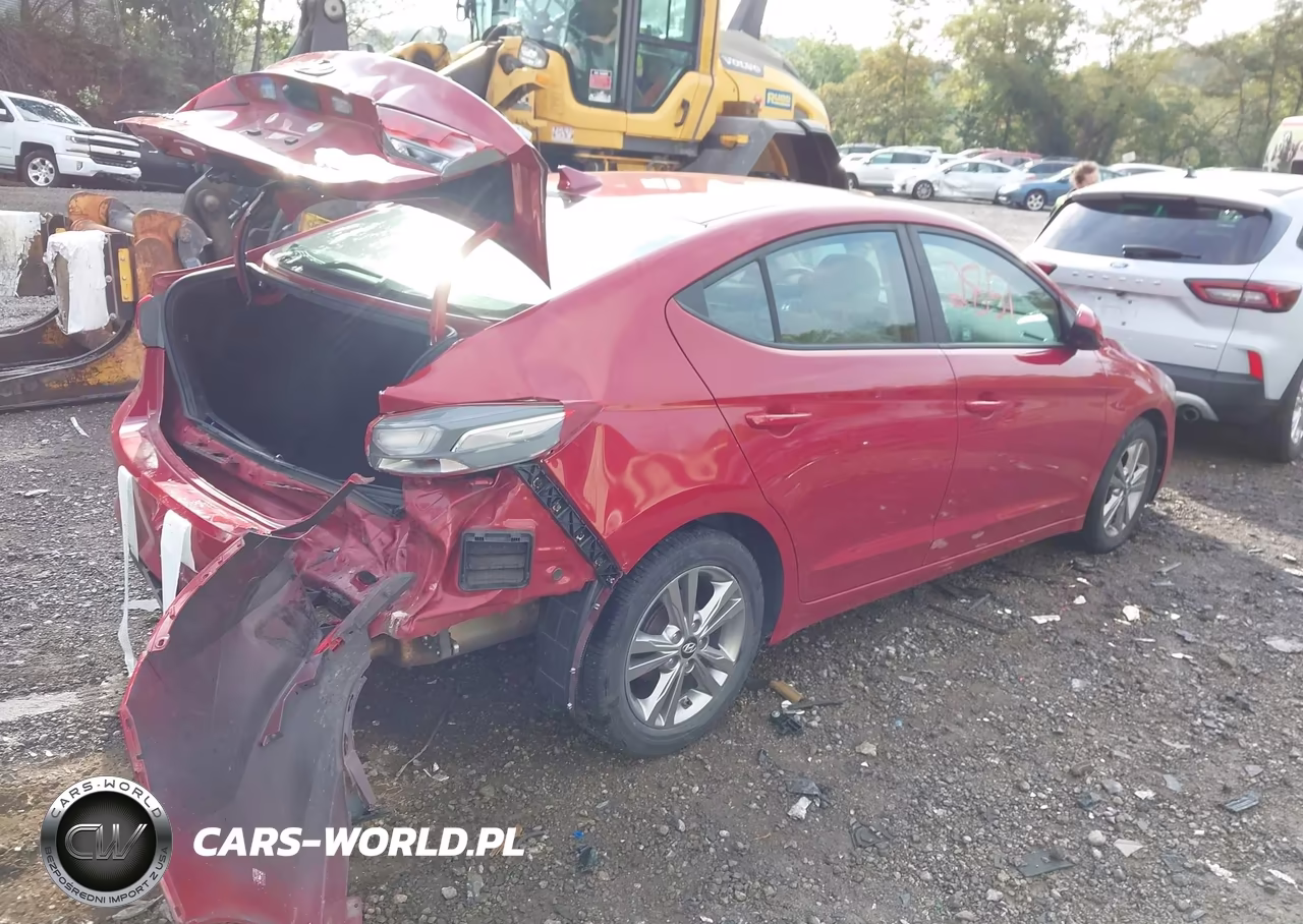 2017 Hyundai Elantra Se VIN:KMHD84LF9HU106156 - 4