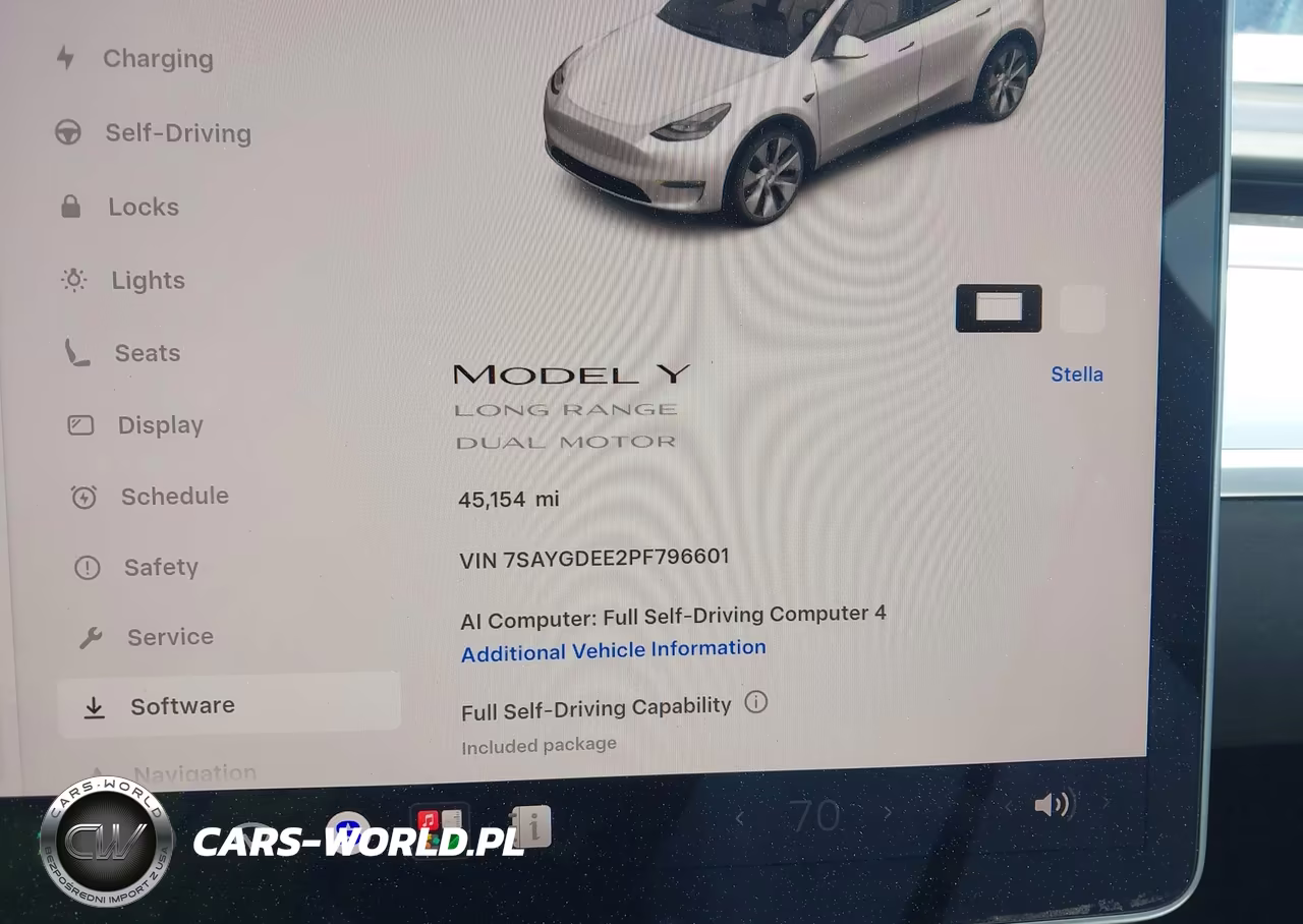 2023 Tesla Model Y Awd-Long Range Dual Motor All-Wheel Drive VIN:7SAYGDEE2PF796601 - 7