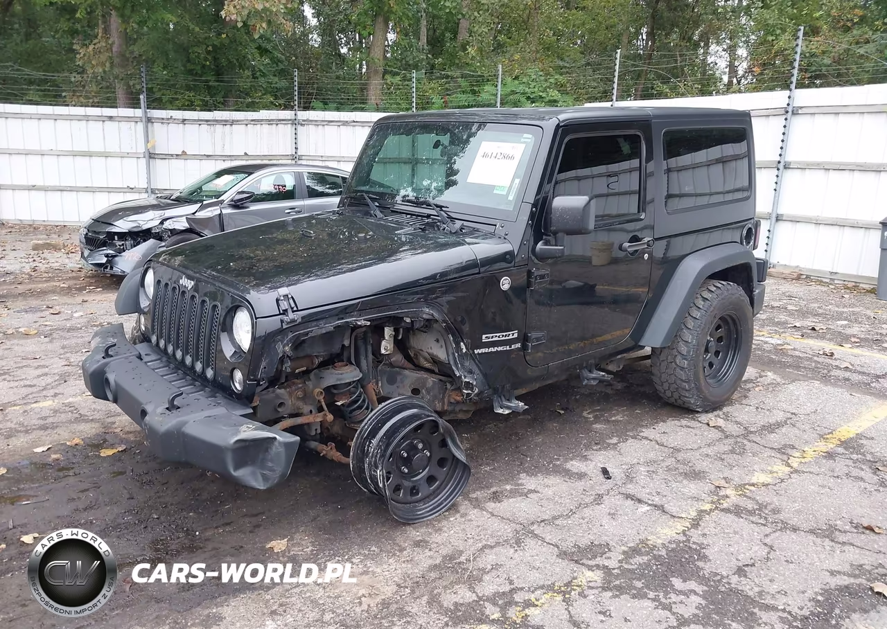 2015 Jeep Wrangler Sport VIN:1C4AJWAGXFL514705 - 2