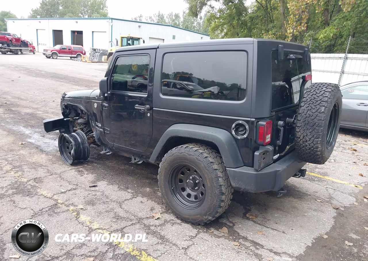 2015 Jeep Wrangler Sport VIN:1C4AJWAGXFL514705 - 3