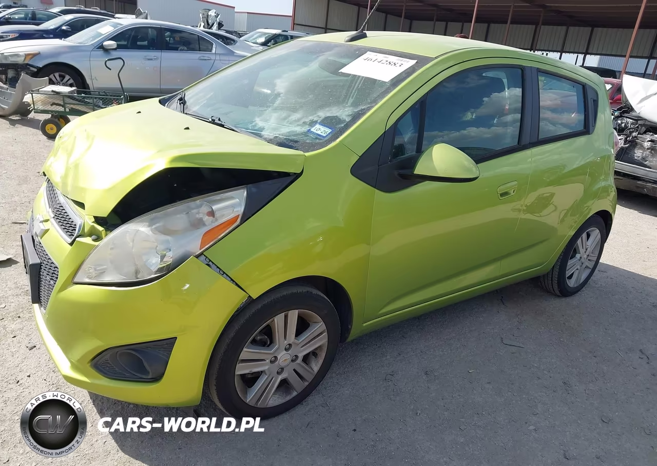 2013 Chevrolet Spark 1Lt Auto VIN:KL8CD6S91DC566214 - 2