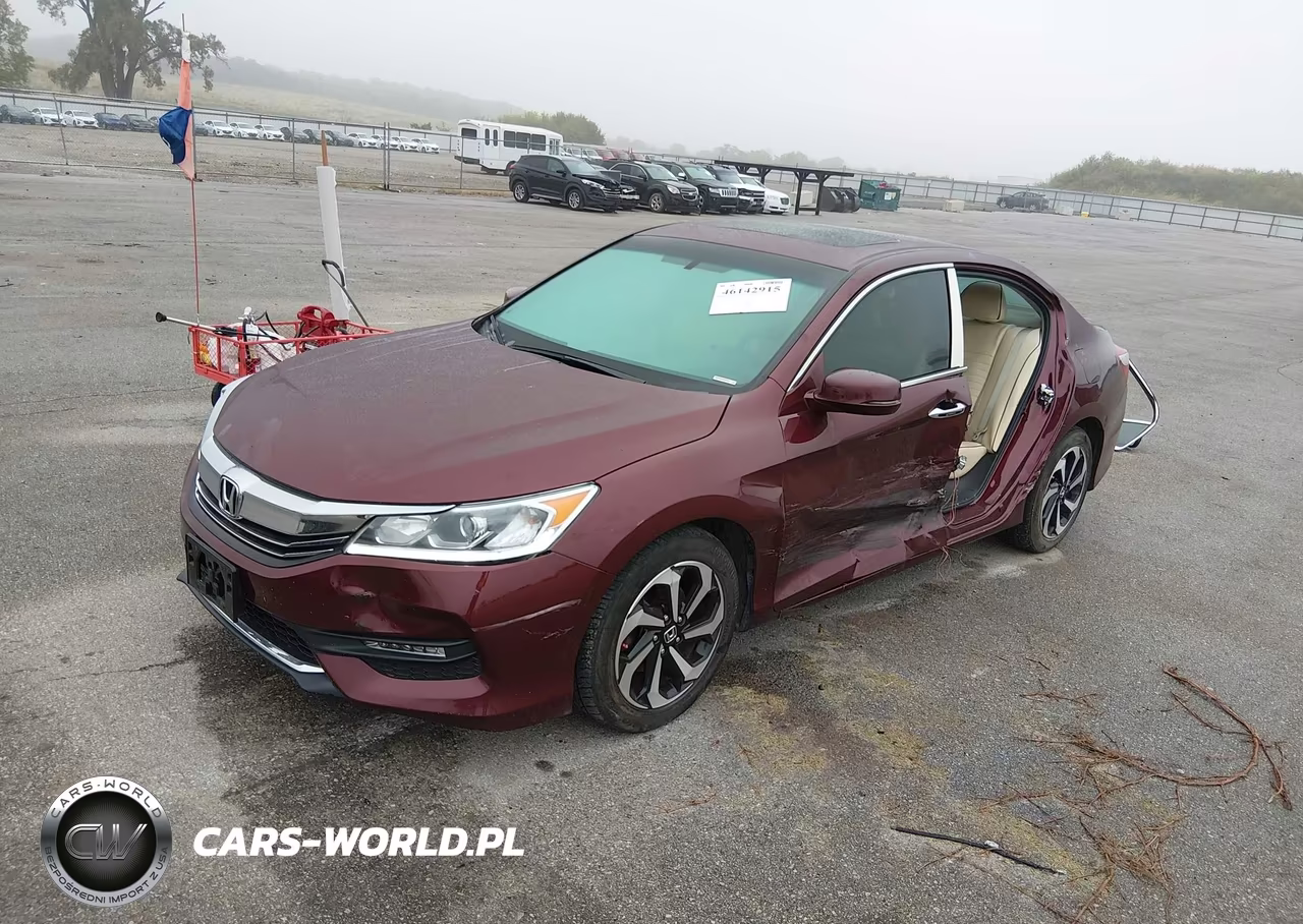 2016 Honda Accord Ex-L VIN:1HGCR2F86GA060124 - 2