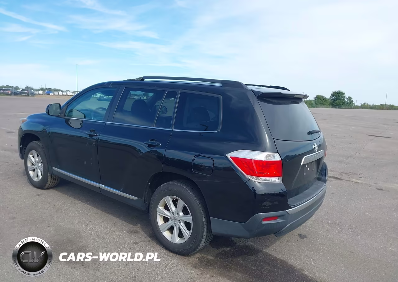 2013 Toyota Highlander Base V6 VIN:5TDZK3EH2DS094502 - 3
