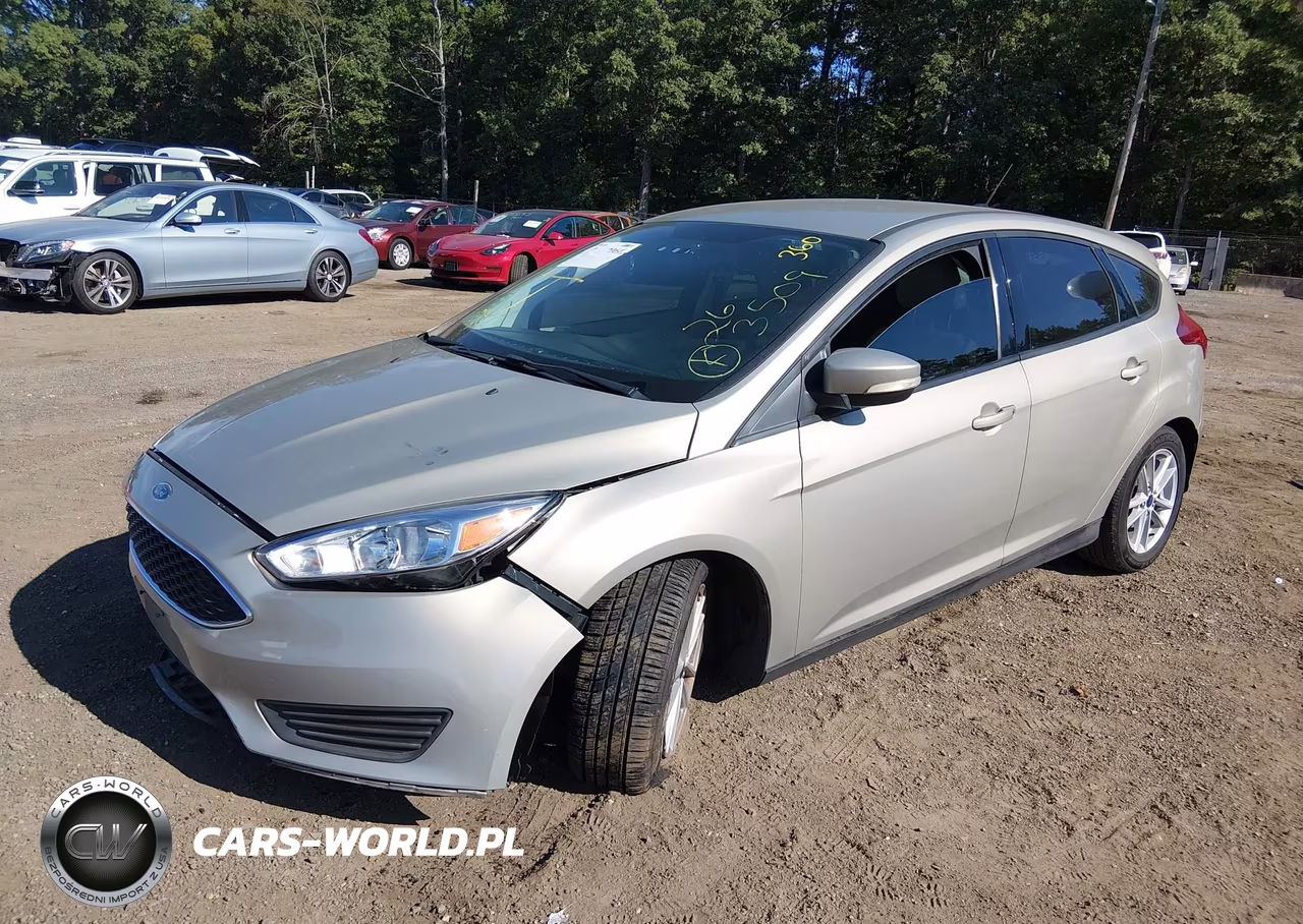 2015 Ford Focus Se VIN:1FADP3K26FL227137 - 2