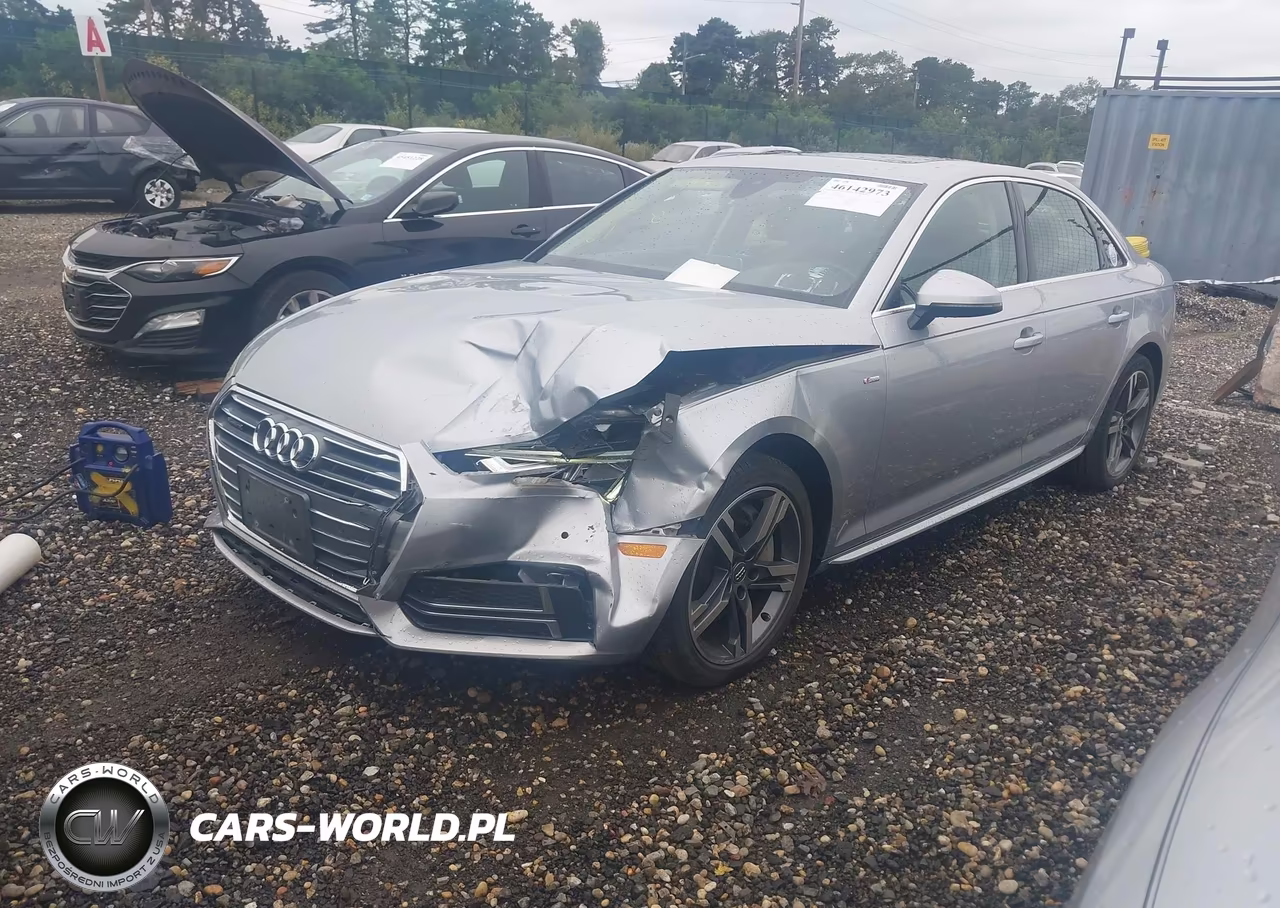2018 Audi A4 2.0T Premium-2.0T Tech Premium VIN:WAUENAF43JN019506 - 2