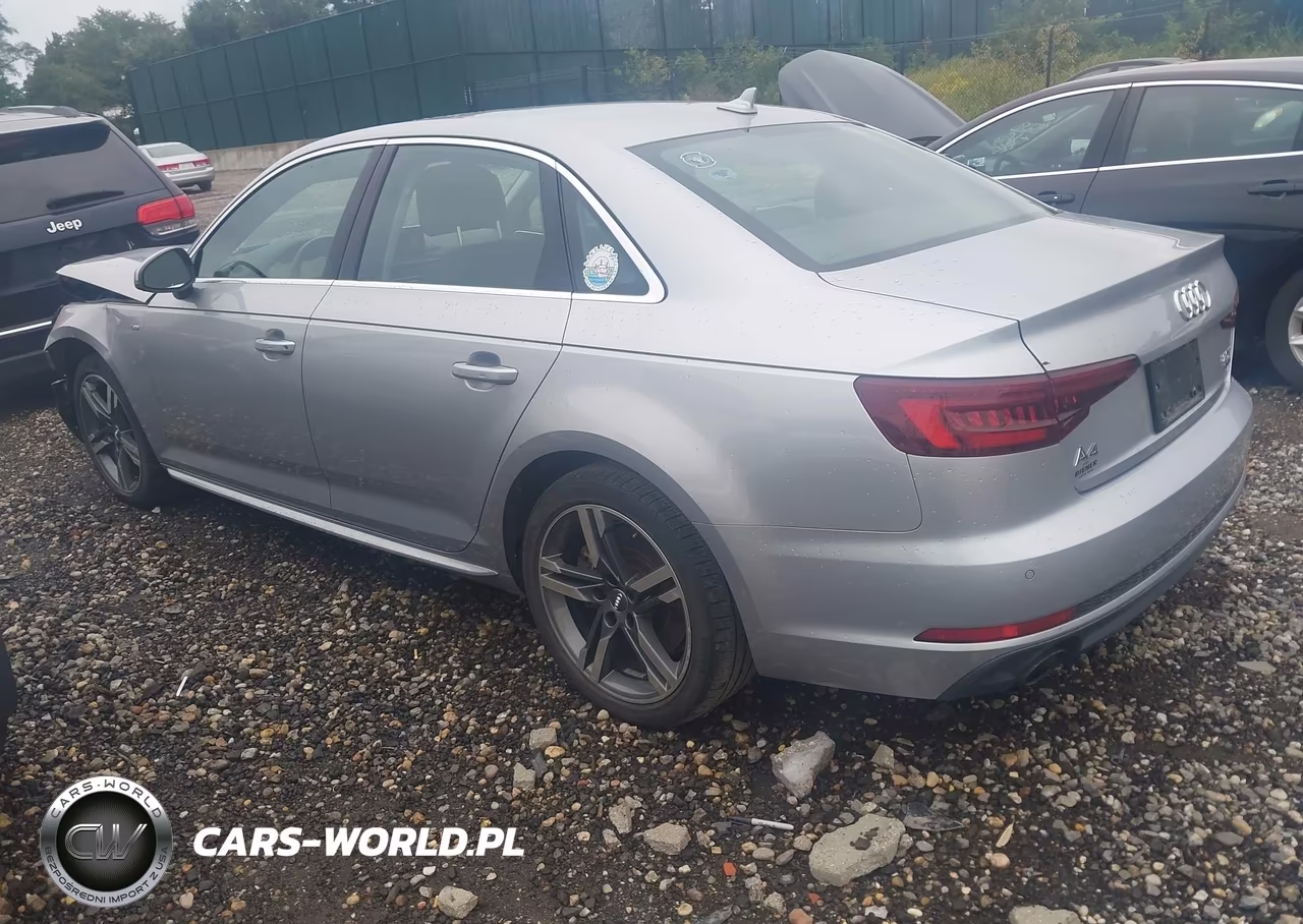 2018 Audi A4 2.0T Premium-2.0T Tech Premium VIN:WAUENAF43JN019506 - 3