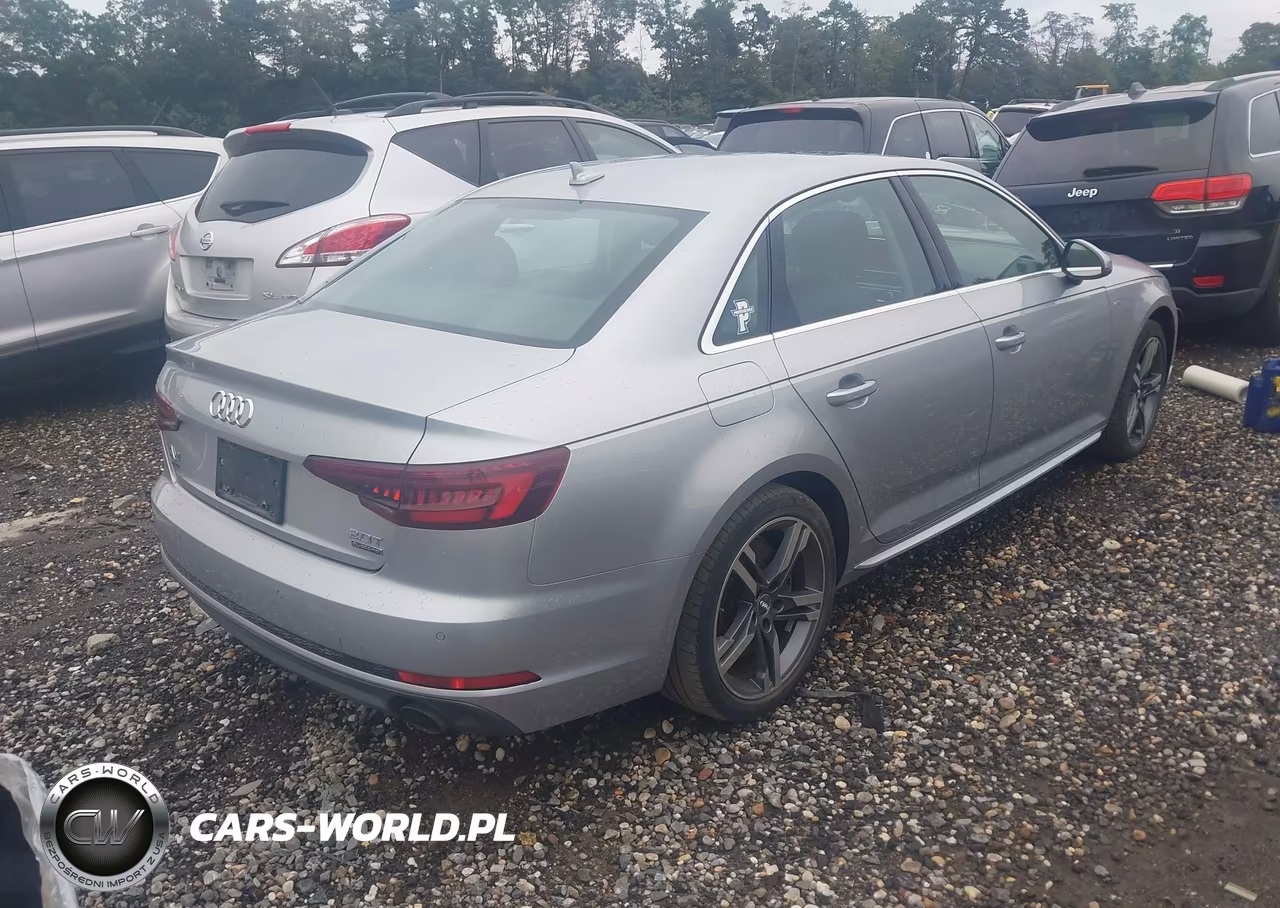 2018 Audi A4 2.0T Premium-2.0T Tech Premium VIN:WAUENAF43JN019506 - 4