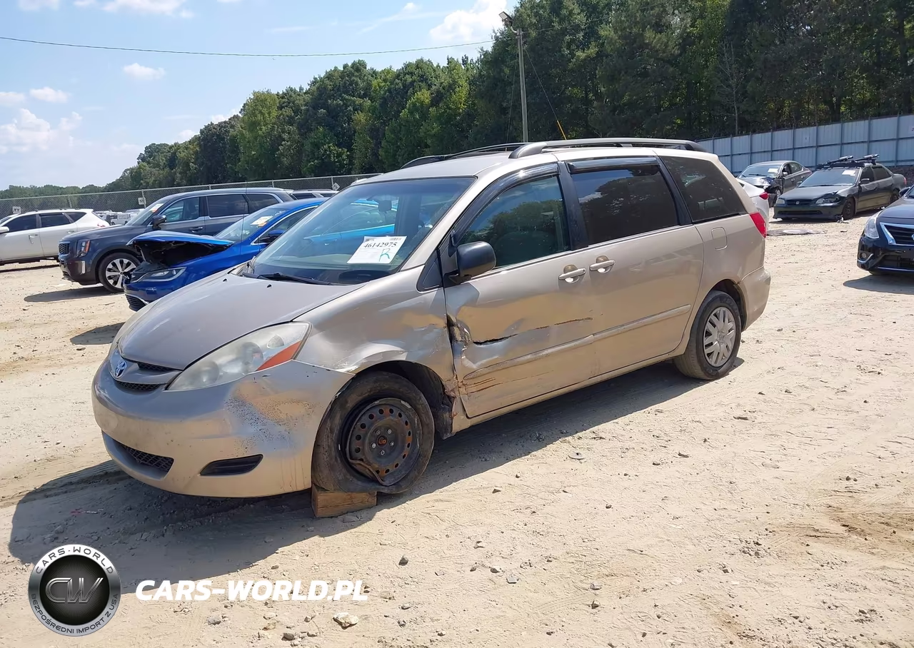 2006 Toyota Sienna Le VIN:5TDZA23C06S444099 - 2