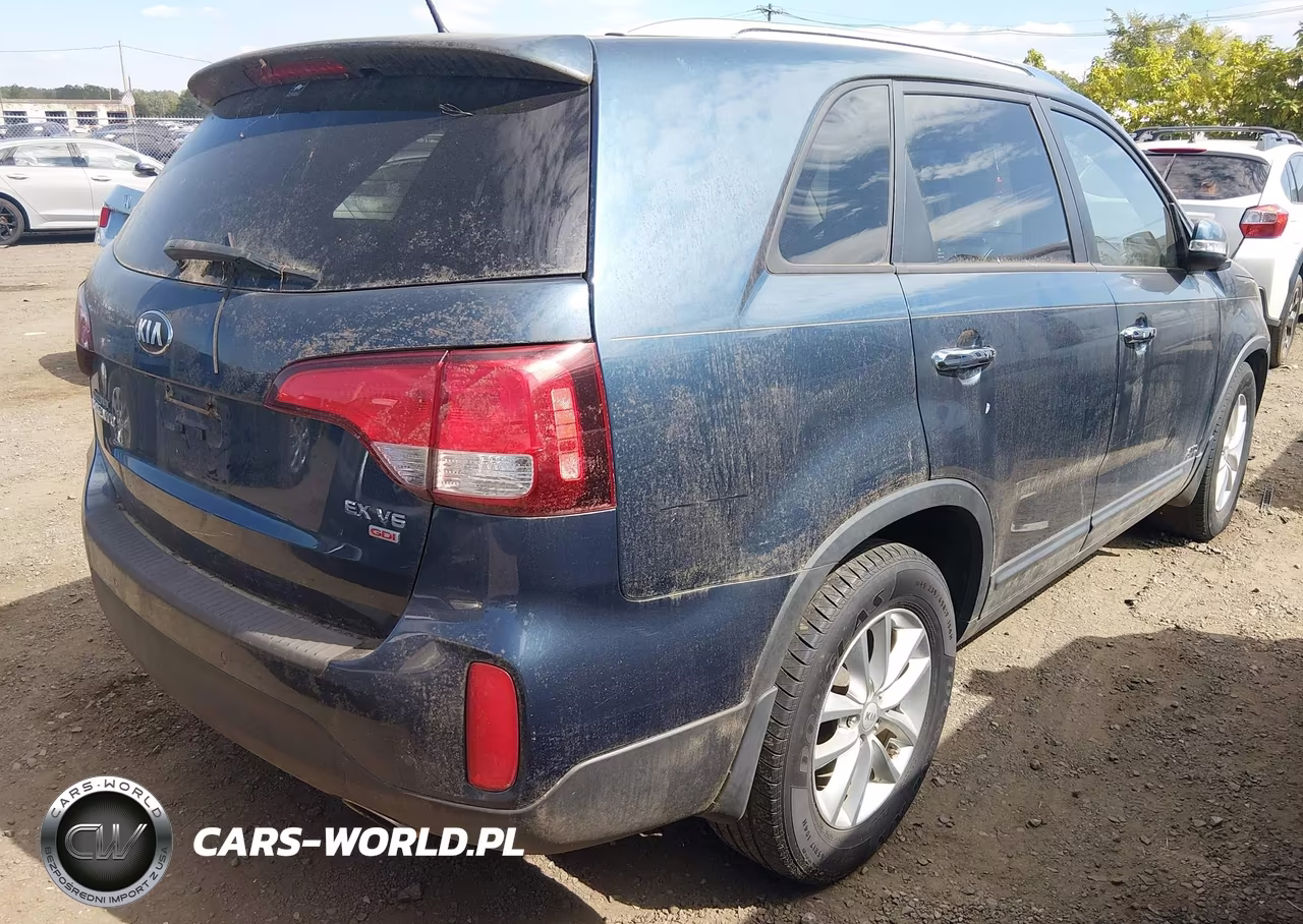 2014 Kia Sorento Ex V6 VIN:5XYKUDA73EG480293 - 4