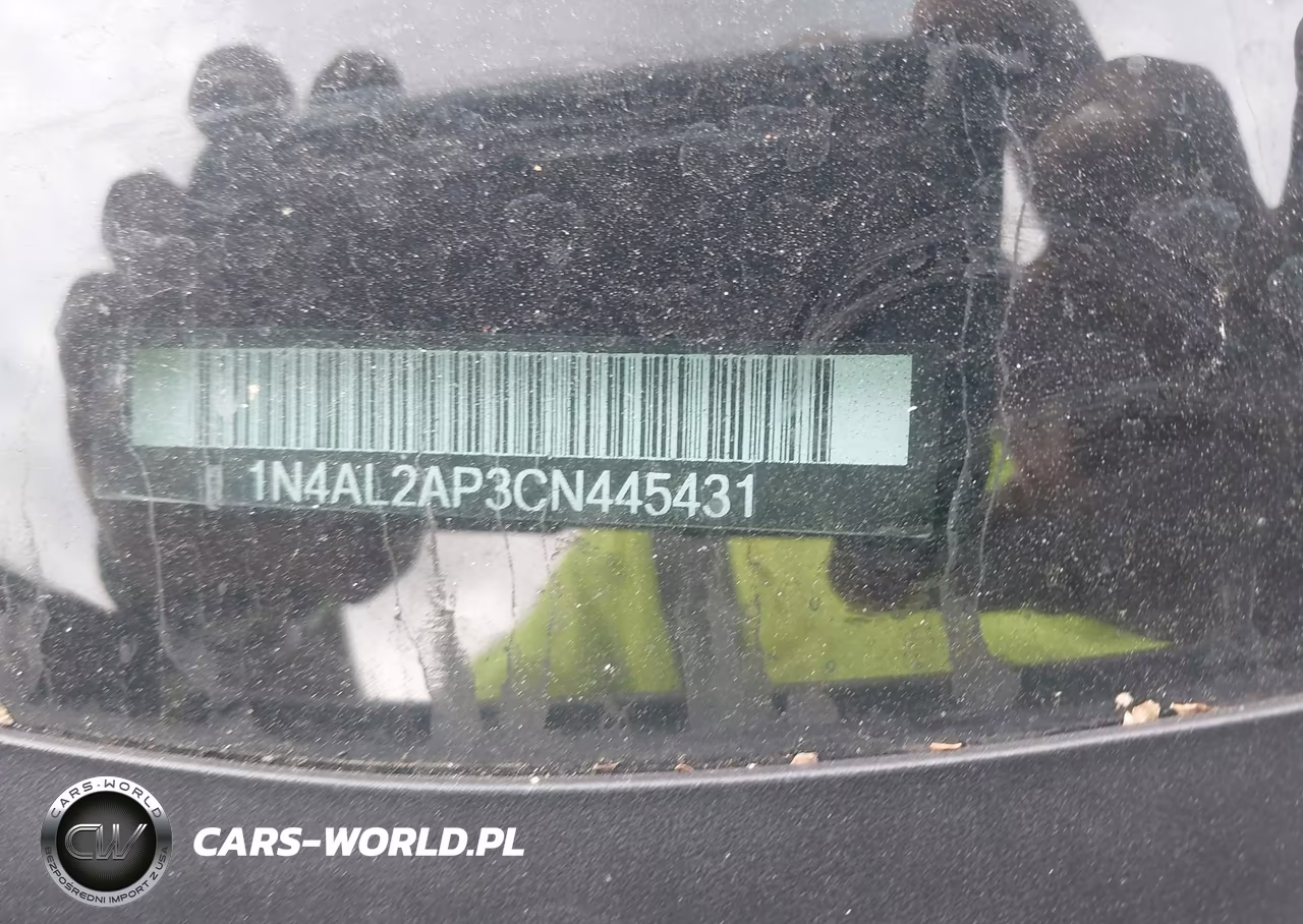 2012 Nissan Altima 2.5 S VIN:1N4AL2AP3CN445431 - 12
