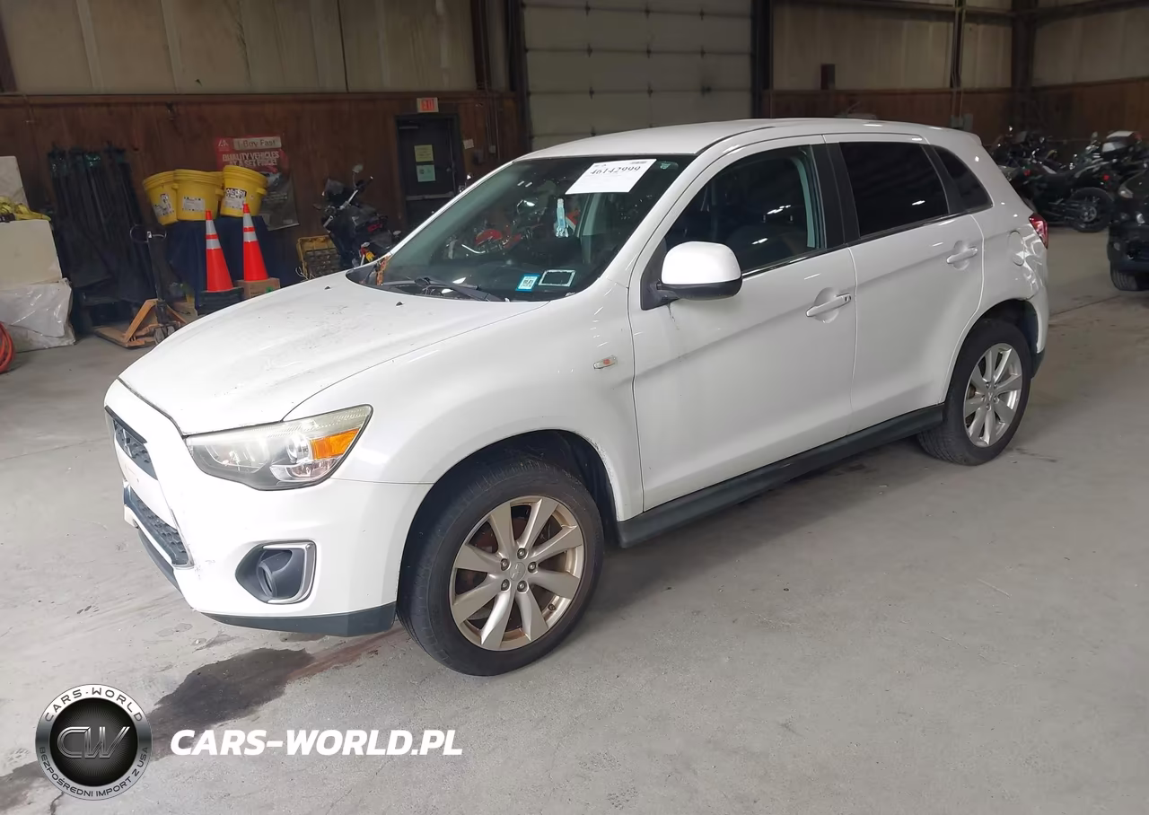 2013 Mitsubishi Outlander Sport Se VIN:4A4AR4AU7DE011002 - 2
