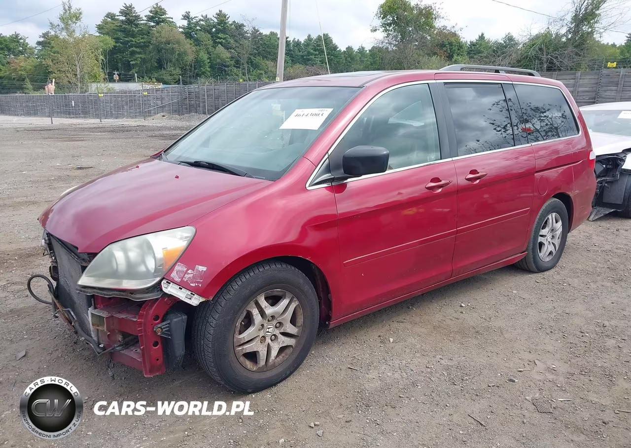 2006 Honda Odyssey Ex-L VIN:5FNRL38796B066848 - 2