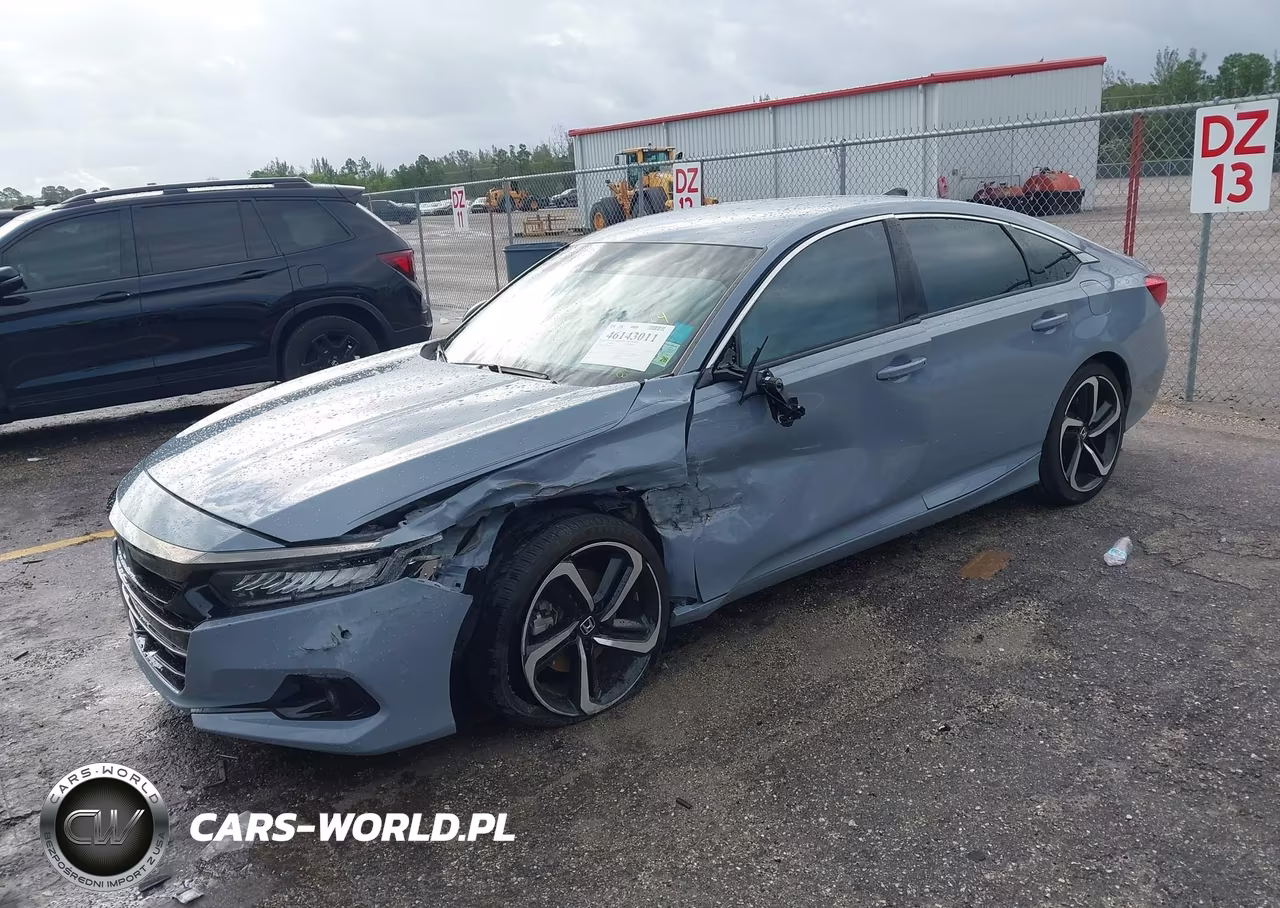 2022 Honda Accord Sport VIN:1HGCV1F33NA068687 - 2
