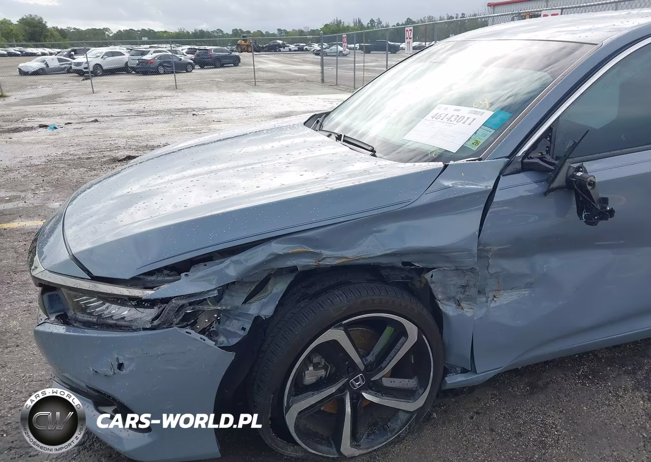 2022 Honda Accord Sport VIN:1HGCV1F33NA068687 - 6